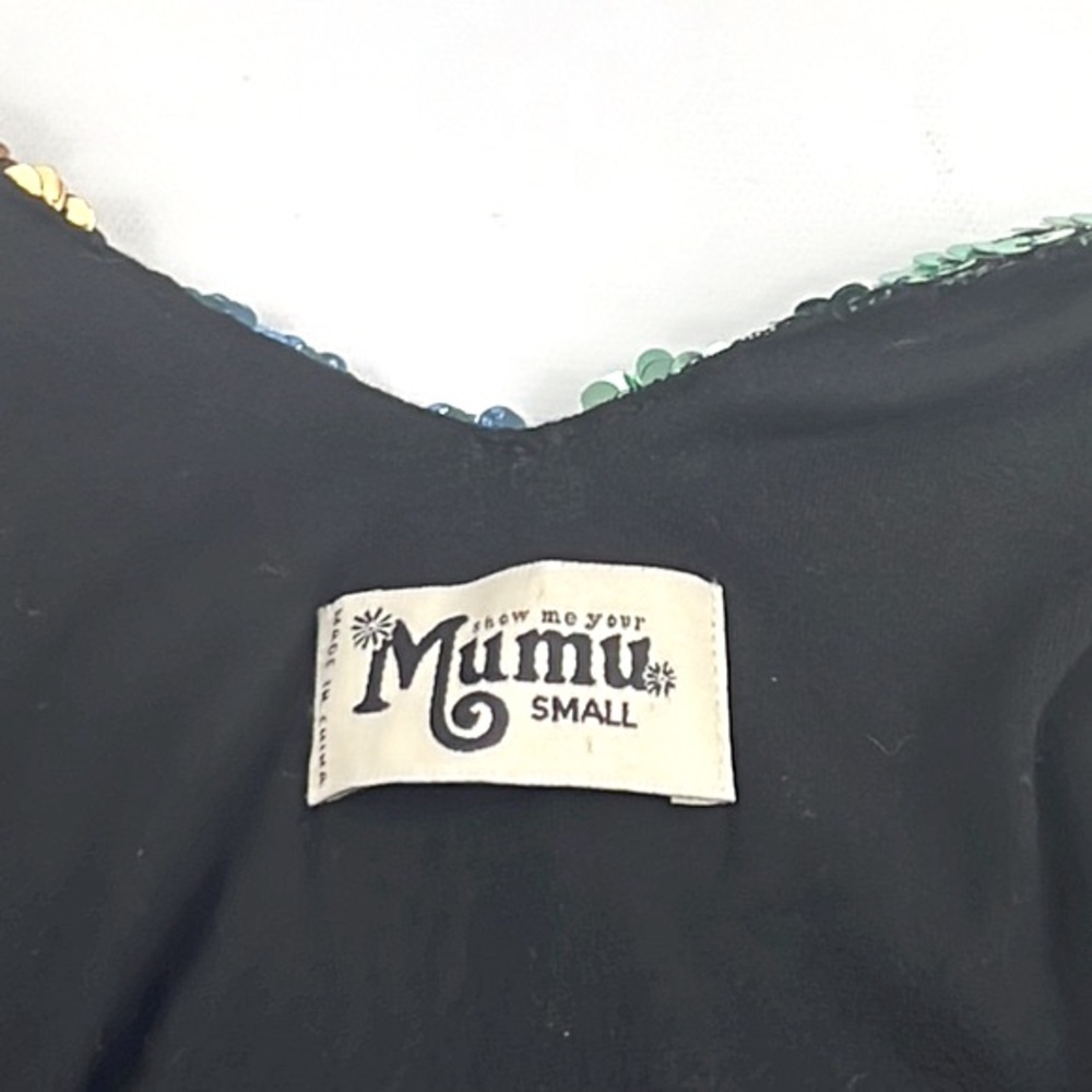 Show Me Your MuMu Vivian Sequined Mini Dress - Picture 11 of 12